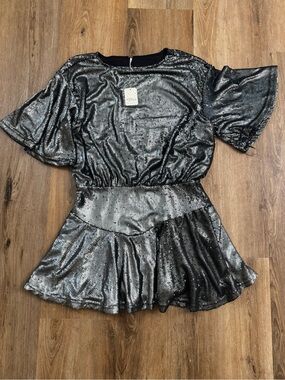 Free People Manuka Sequin Mini Dress